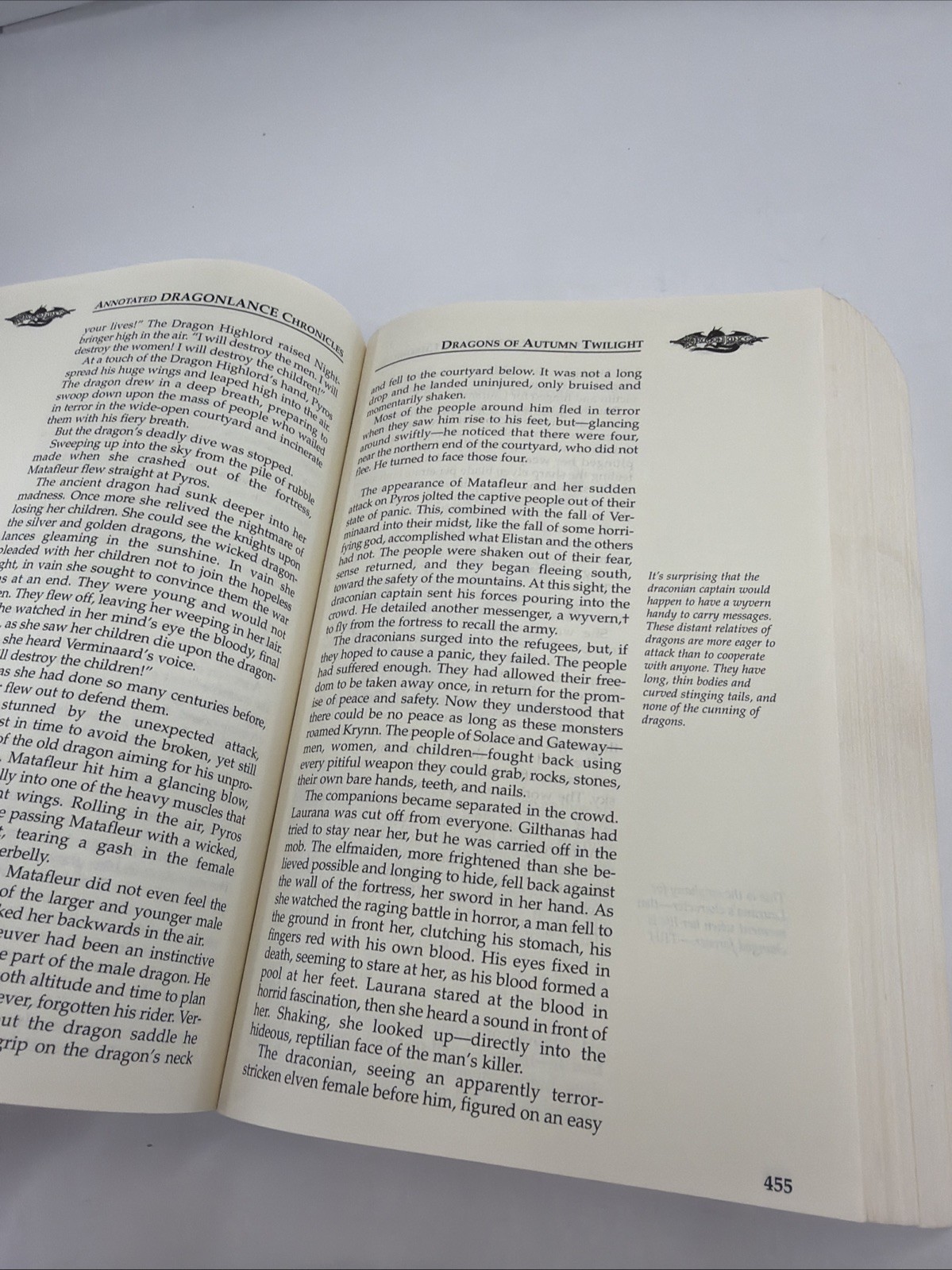 The Annotated Chronicles Paperback Margaret., Hickman, Tracy Weis