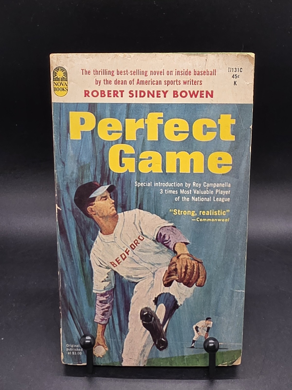 Perfect Game Nova Books 1965 Robert Sidney Bowen Paperback Baseball