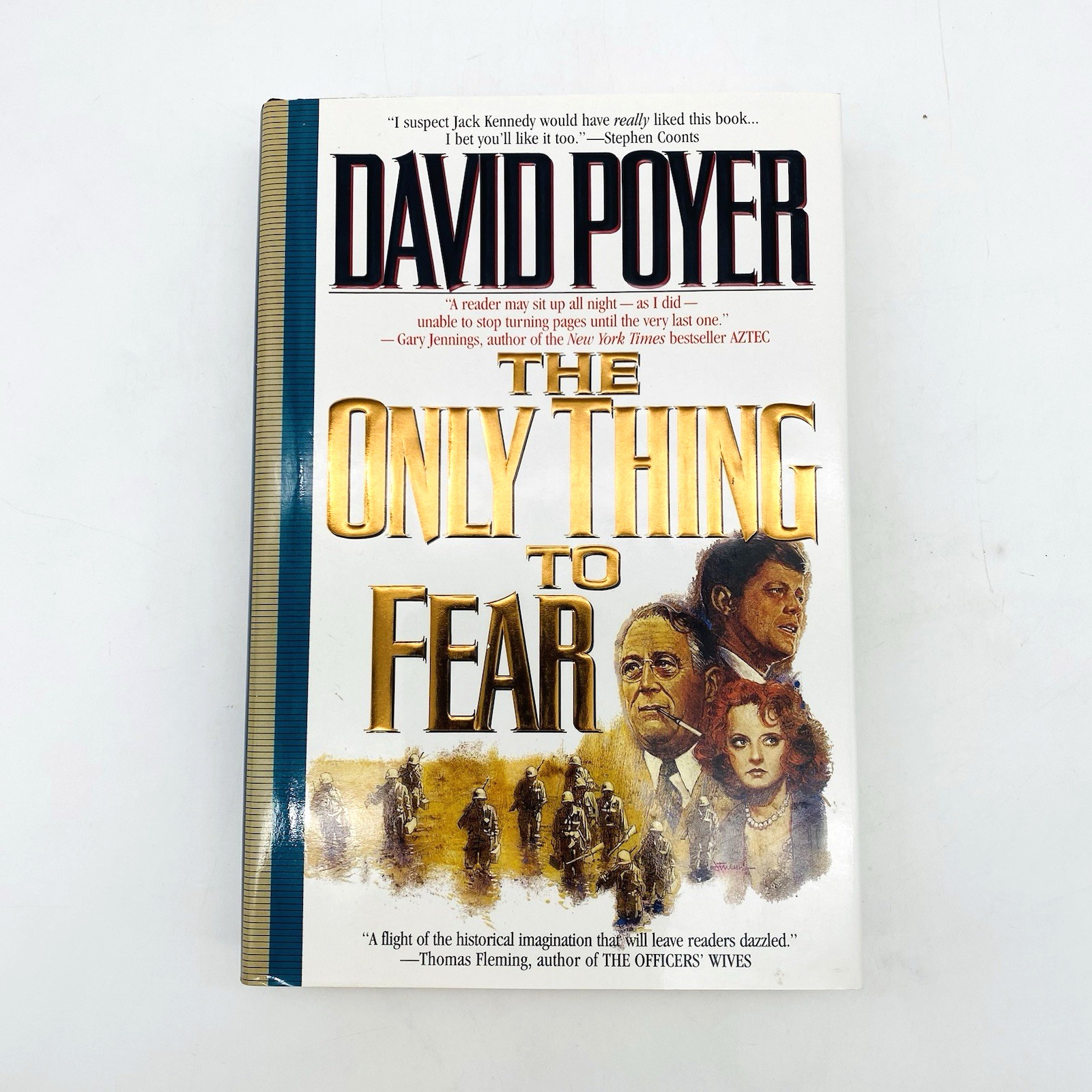 SIGNED The Only Thing To Fear David Poyer 1st/1st 1995 Hardcover Dust Jacket