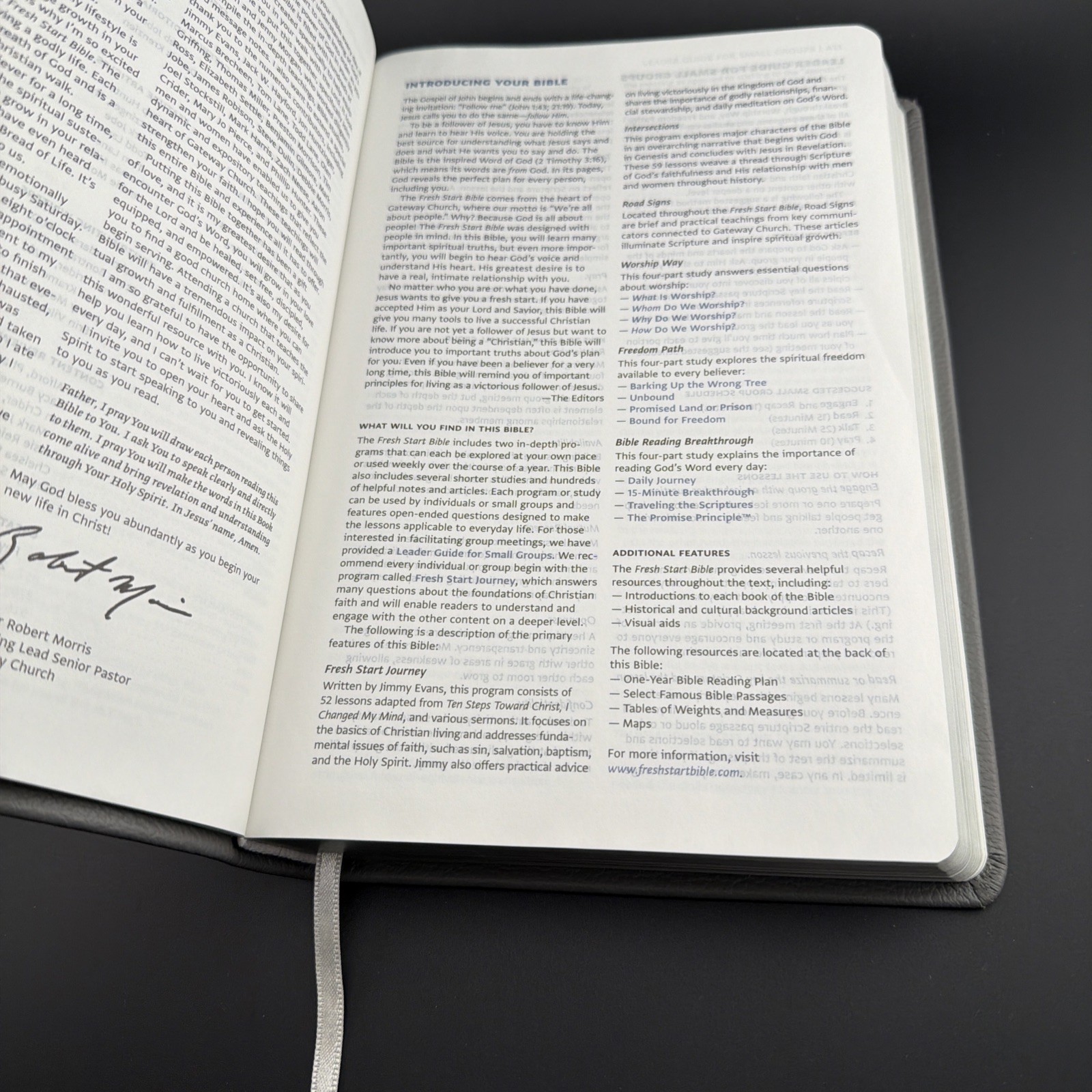 Fresh Start Bible Premium/Genuine Leather Gateway Publishing 2019