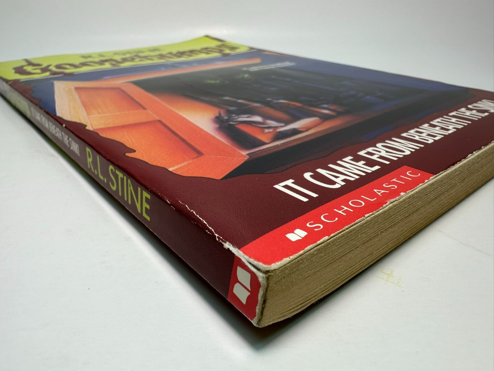 8th Print #30 It Came From Beneath the Sink Goosebumps Book RL Stine YA Horror