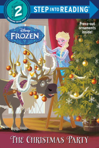 The Christmas Party (Disney Frozen) (Step into Reading) – Paperback – VERY GOOD