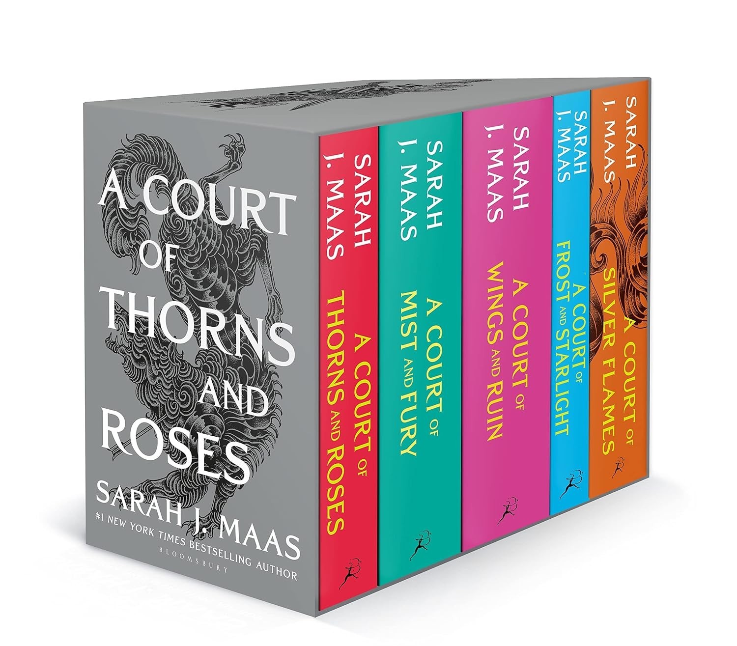 Sarah J. Maas Paperback Box Set A Court of Thorns and Roses (5 books) (English)