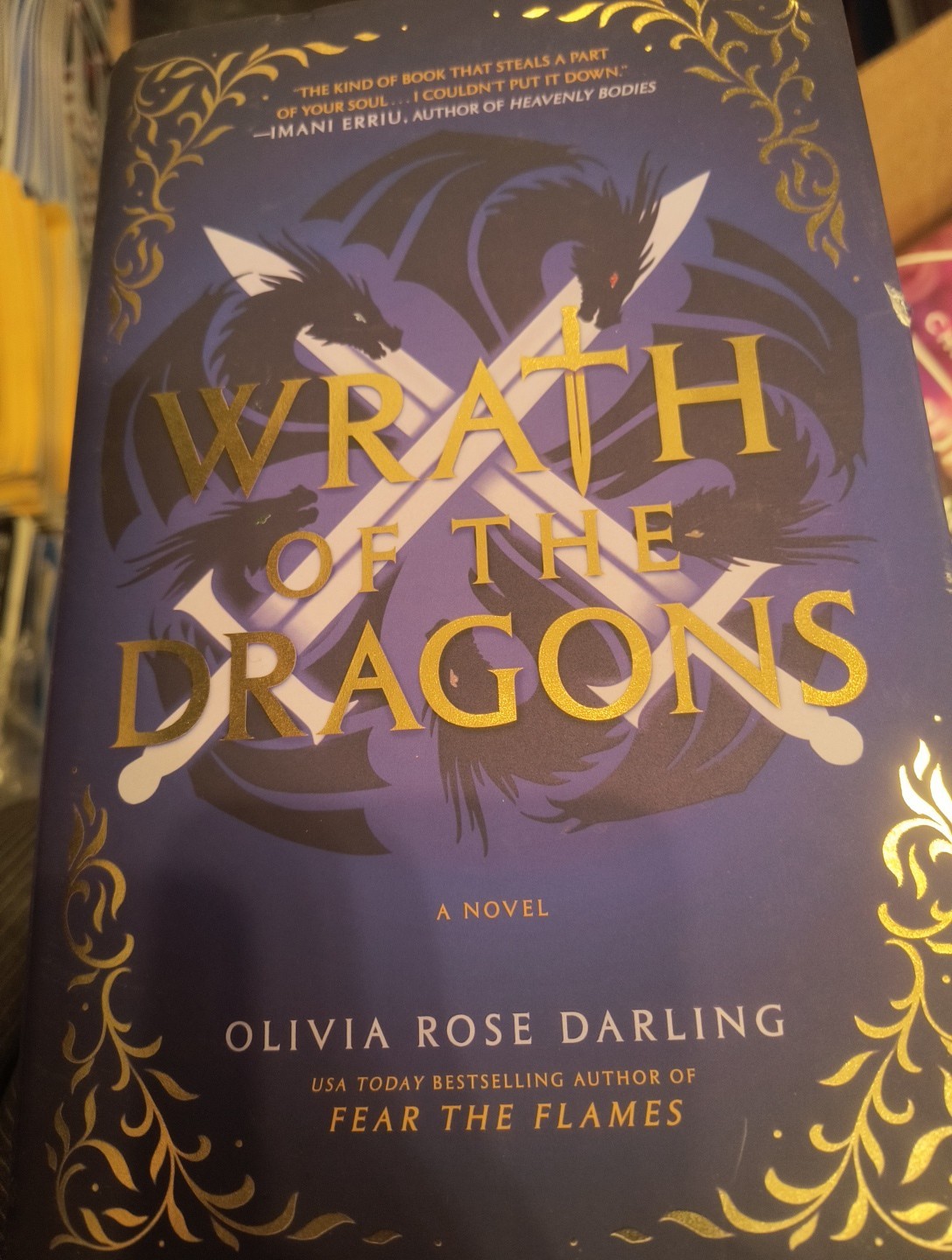 Wrath of the Dragons : A Novel by Olivia Rose Darling (2025, Hardcover)