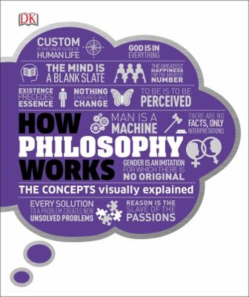 How Philosophy Works : The Concepts Visually Explained Hardcover
