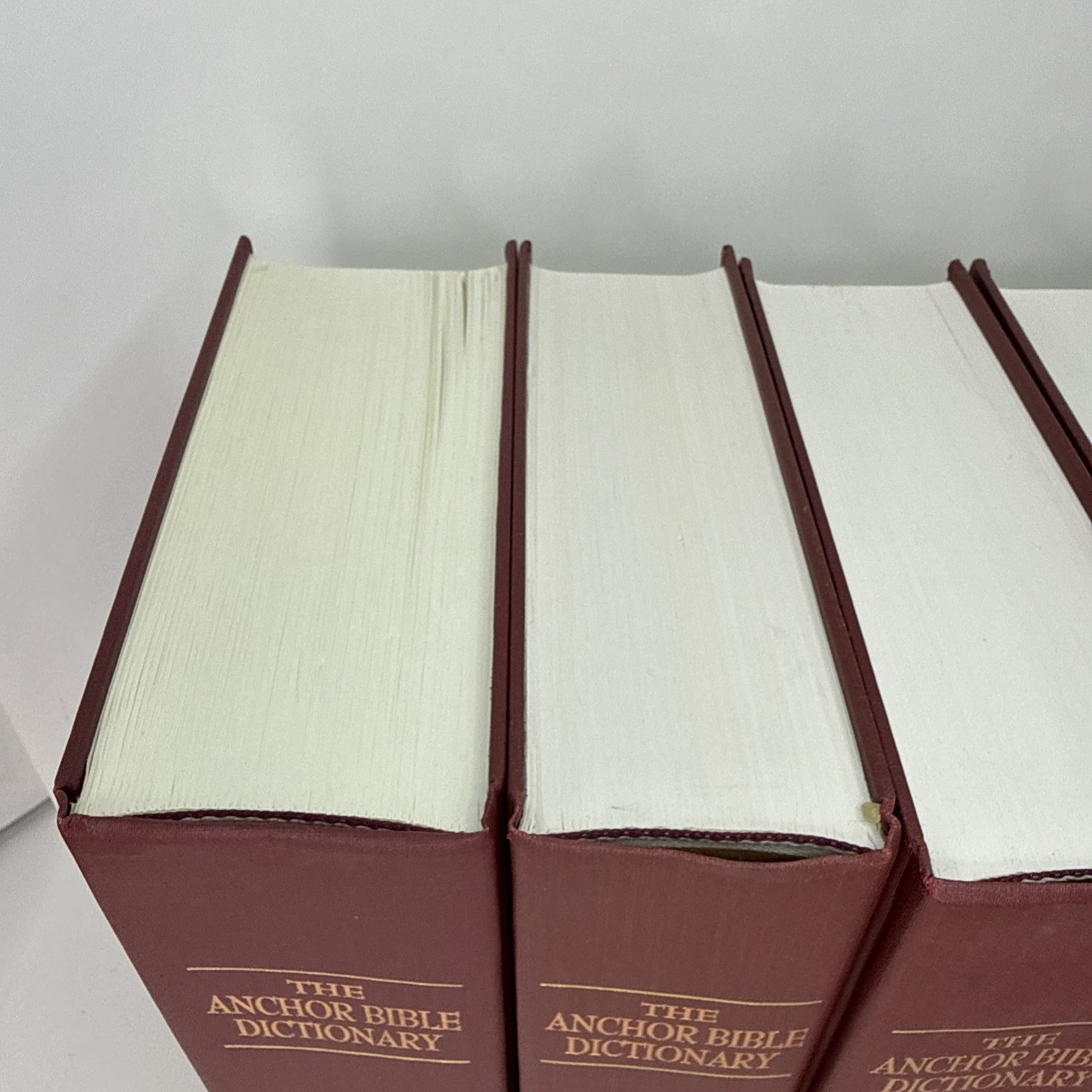 Anchor Bible Dictionary 6 Vol Set First Edition 1992 Doubleday Freedman VGC++