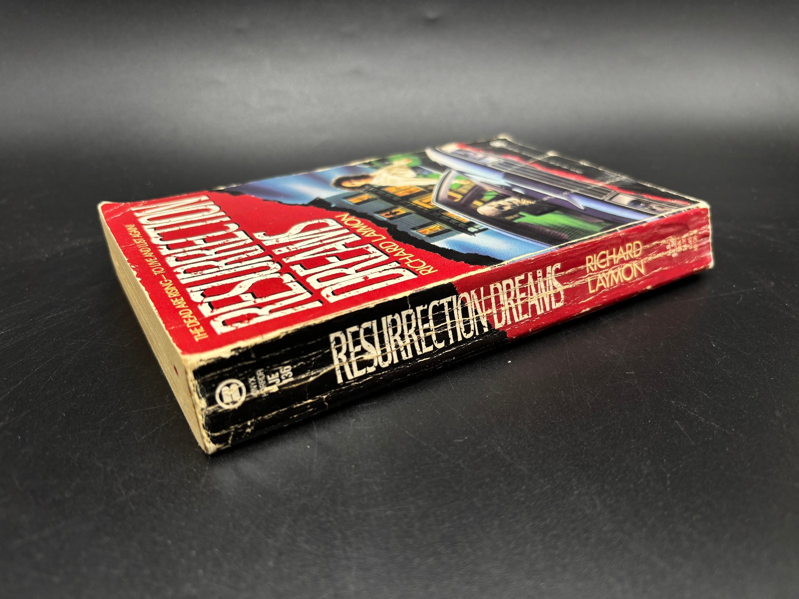 Richard Laymon RESURRECTION DREAMS vintage 1989 1st prtg PB one loose page