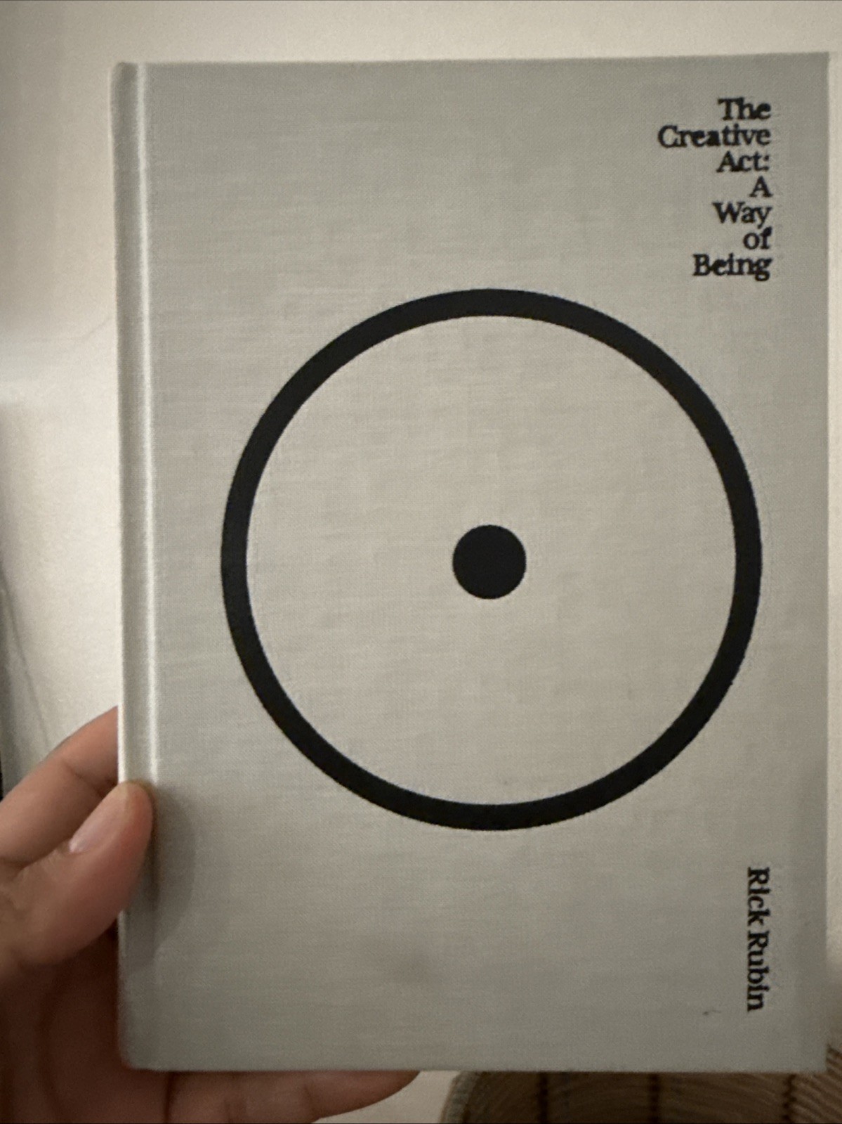 Creative Act : A Way of Being by Rick Rubin (2023, Hardcover)