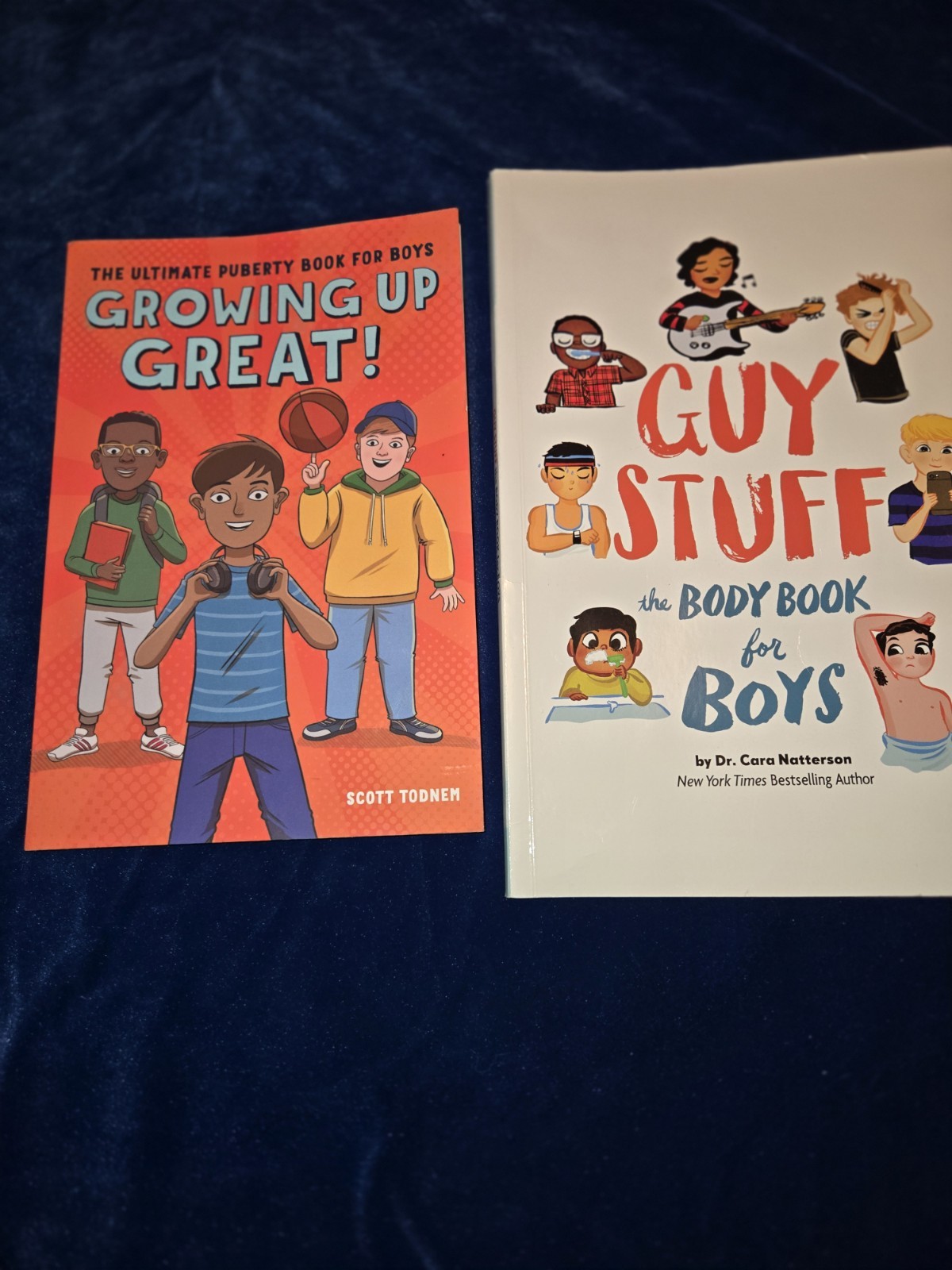 Set of 2 Books~~Growing Up Great!: The Ultimate Puberty Book & Guy Stuff the Bod