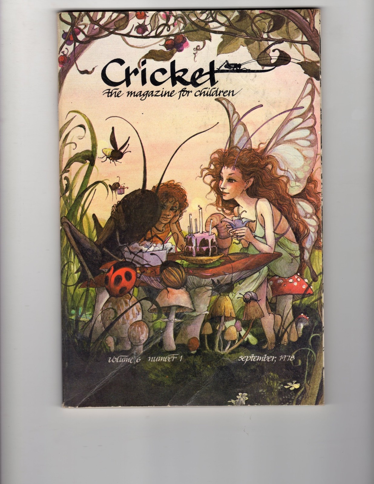 Cricket: The Magazine for Children (September, 1978, Volume 6 Number 1)