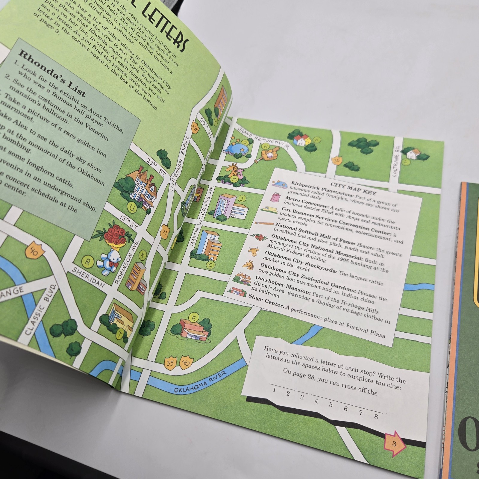 Highlights Which Way USA Oklahoma Puzzle Book Fun Educational Activity