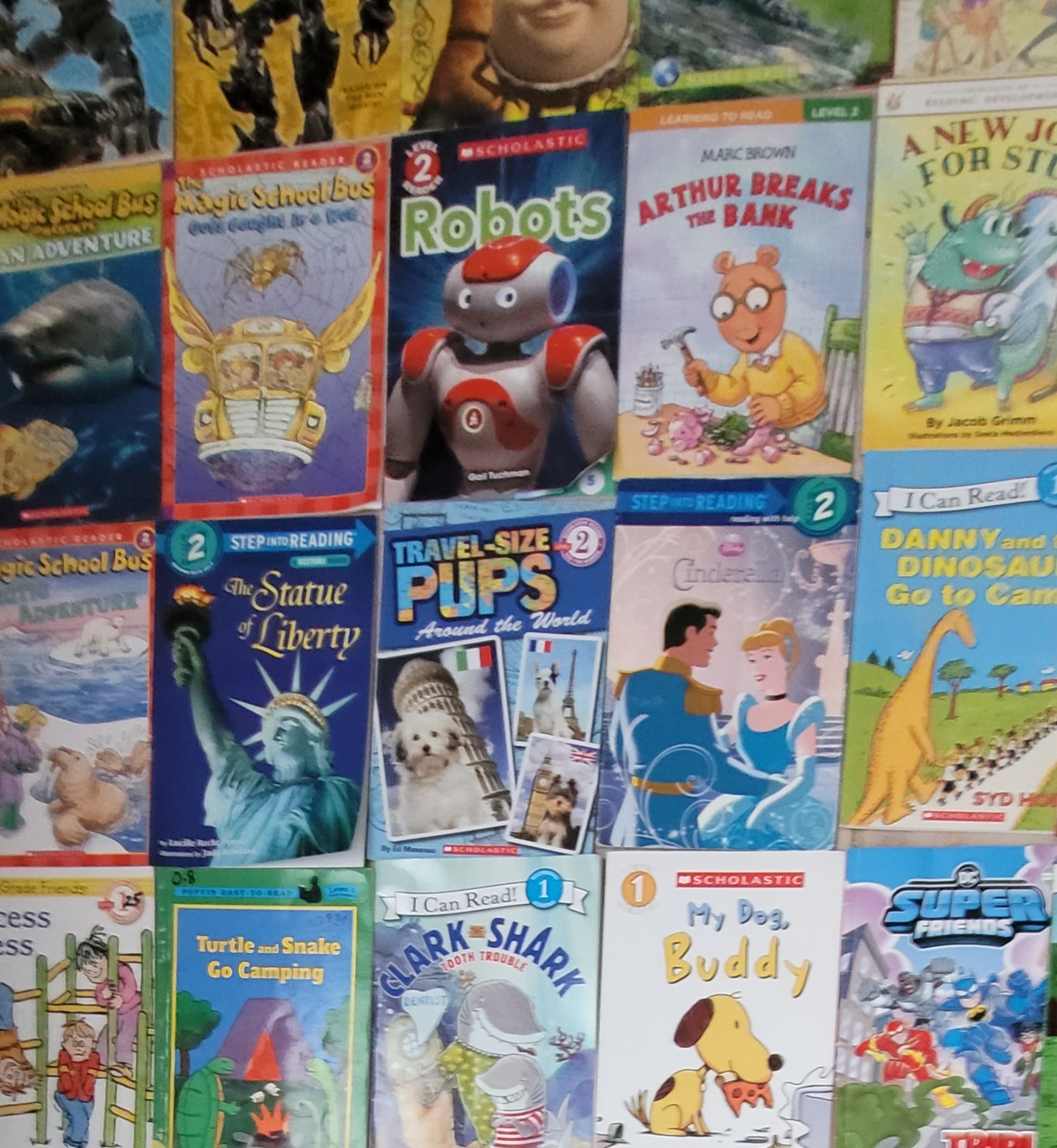 Lot 27 Leveled Readers Level 1 And 2 ASSORTED Step 1 & 2 Books