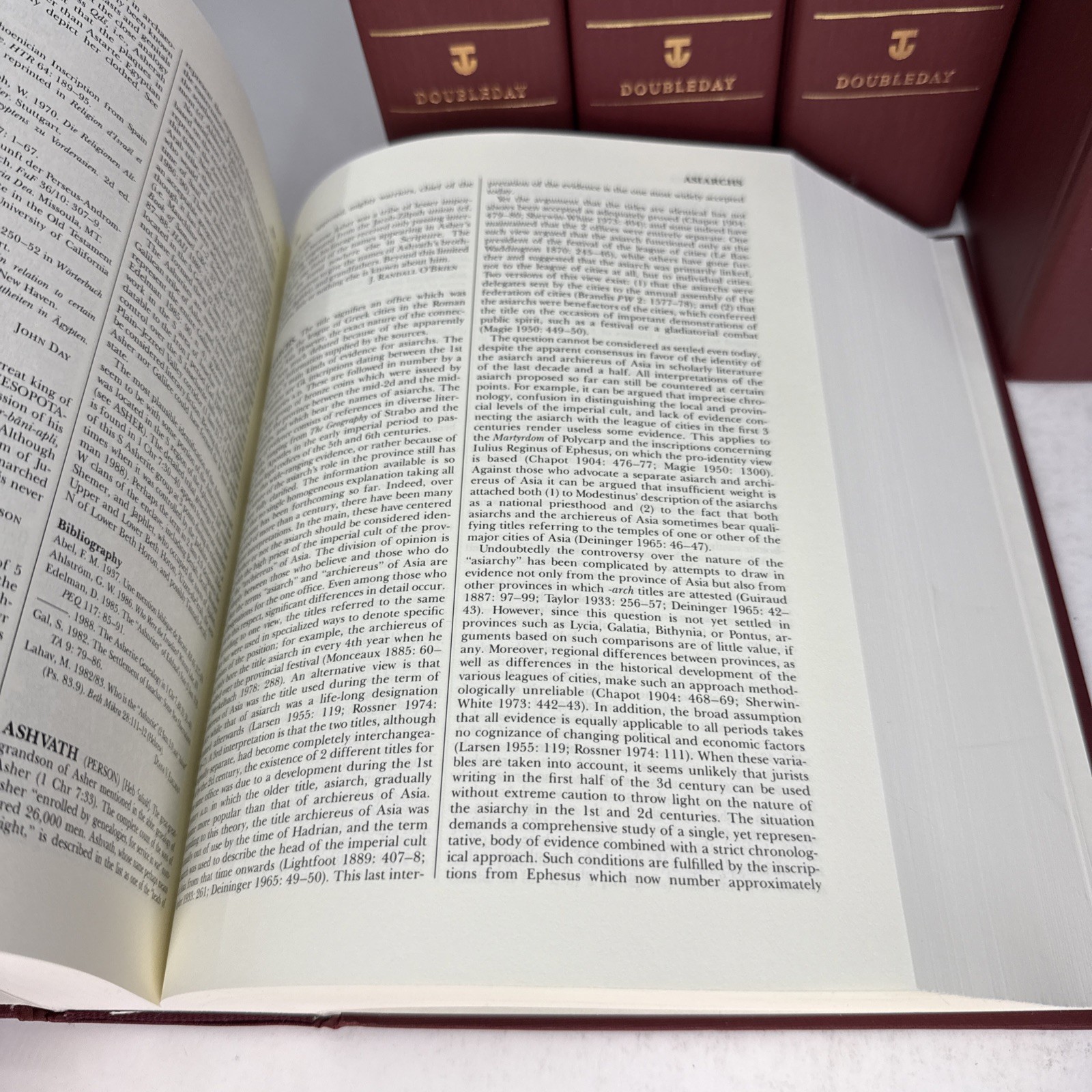 Anchor Bible Dictionary 6 Vol Set First Edition 1992 Doubleday Freedman VGC++