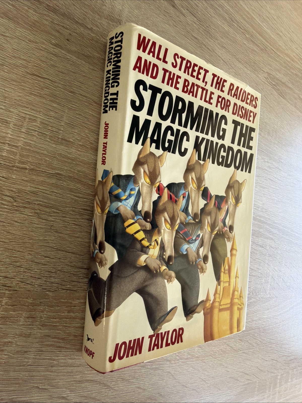 SIGNED – Storming The Magic Kingdom by John Taylor 1987 1st Edition Hardcover DJ