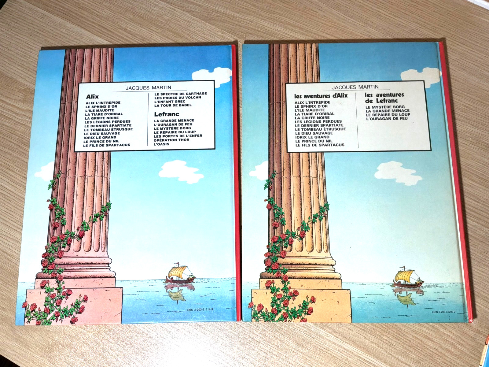Les Aventures d’Alix bande dessinée 9-Volume Lot French Hardcover Vintage