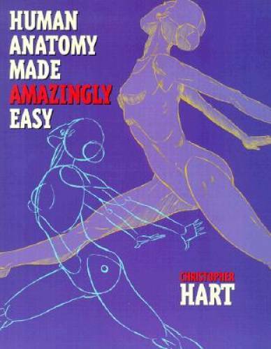 Human Anatomy Made Amazingly Easy – Paperback By Hart, Christopher – GOOD