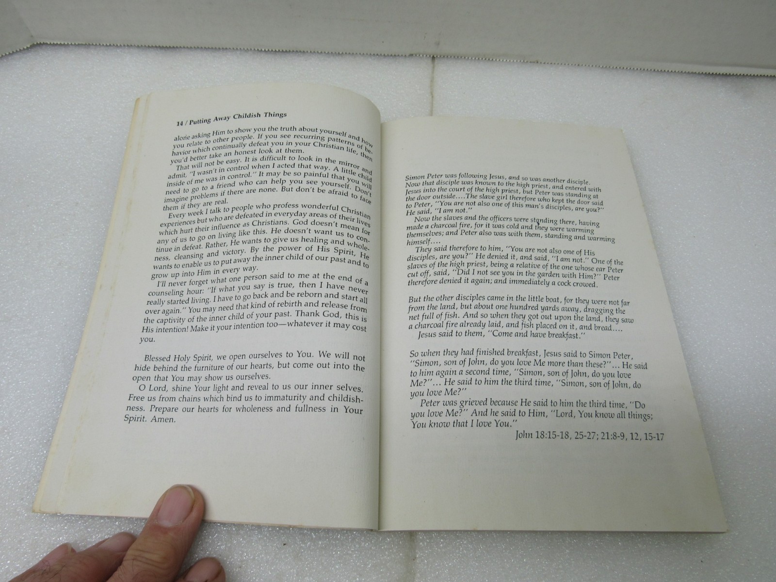 Putting Away Childish Things David A Seamands Victor Books 1983 Paperback