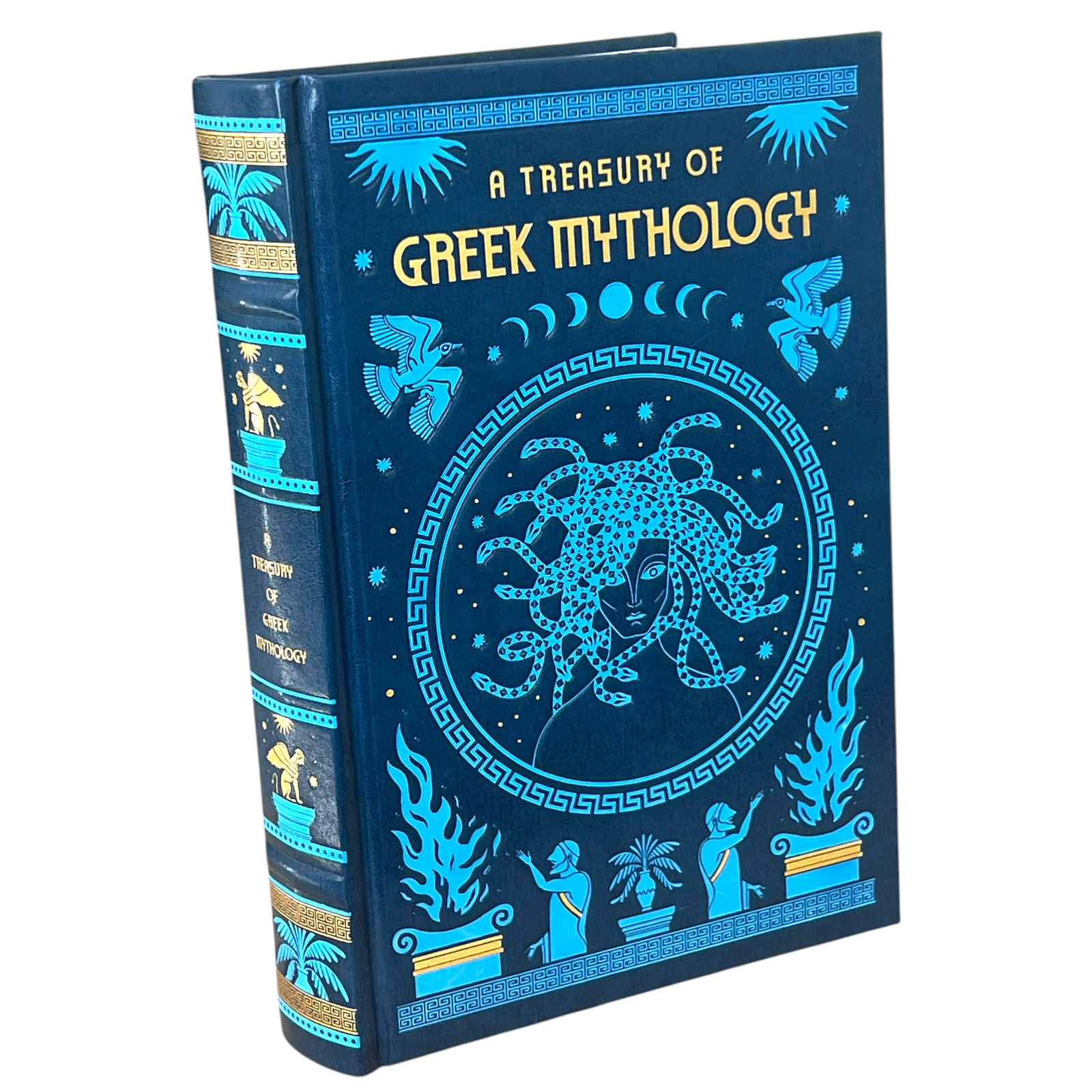 Greek Mythology by H.A. Guerber Bonded LEATHER Hardcover Gift Deluxe NEW