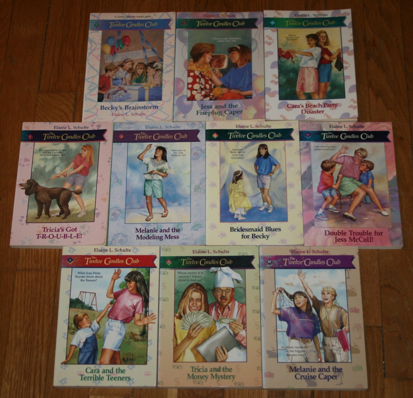 Lot 10 Twelve Candles Club 1 2 3 4 5 6 7 8 9 10 Melanie Cara Tricia Becky Jess