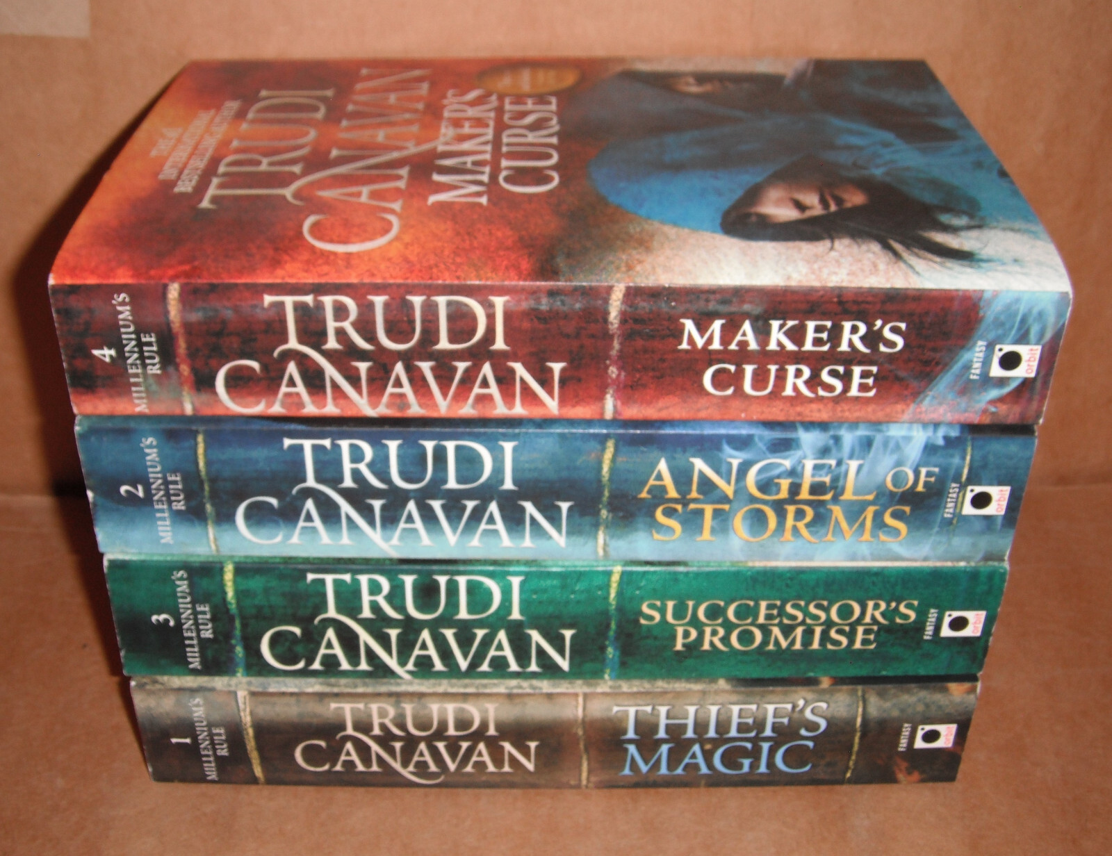 Millennium’s Rule Vol. 1,2,3,4 by Trudi Canavan Paperback