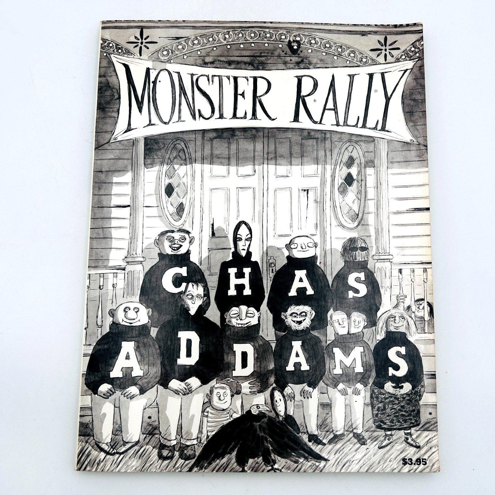 Monster Rally by Charles Addams 1975 Fireside Book Paperback Addams Family