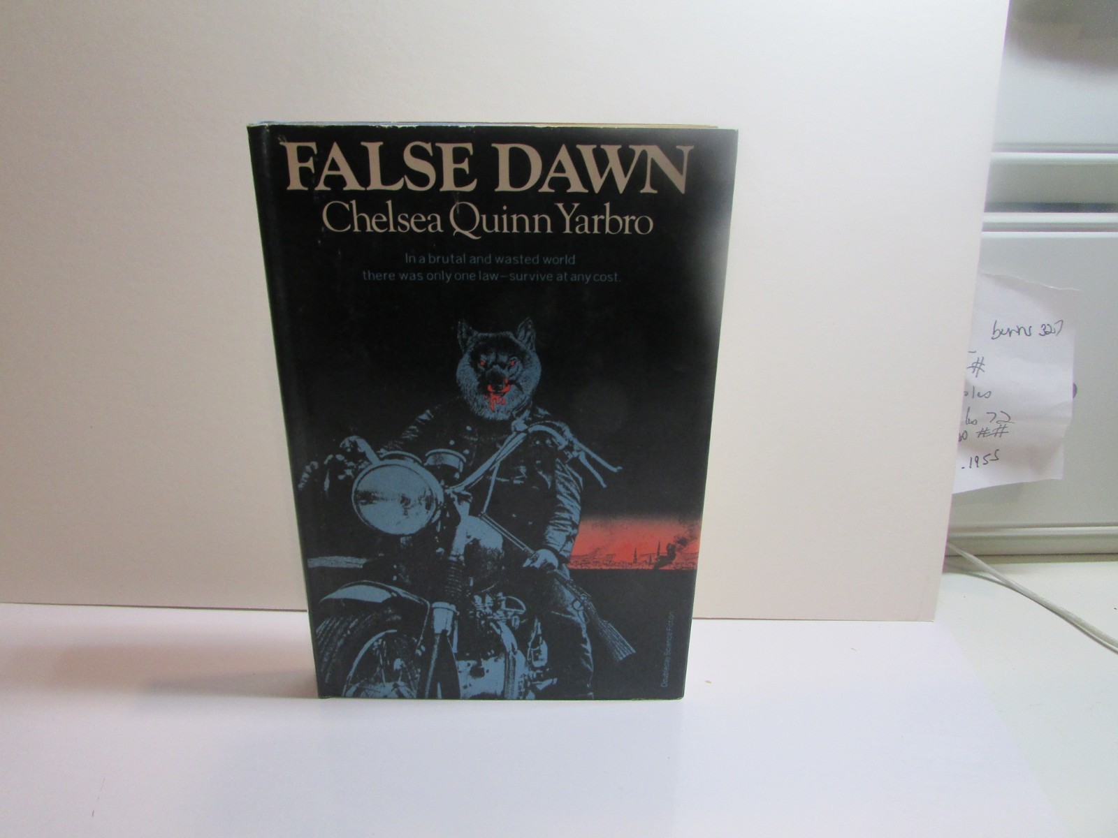 False Dawn by Chelsea Quinn Yarbro VTG 1978 BCE HCDJ Sci-Fi Horror