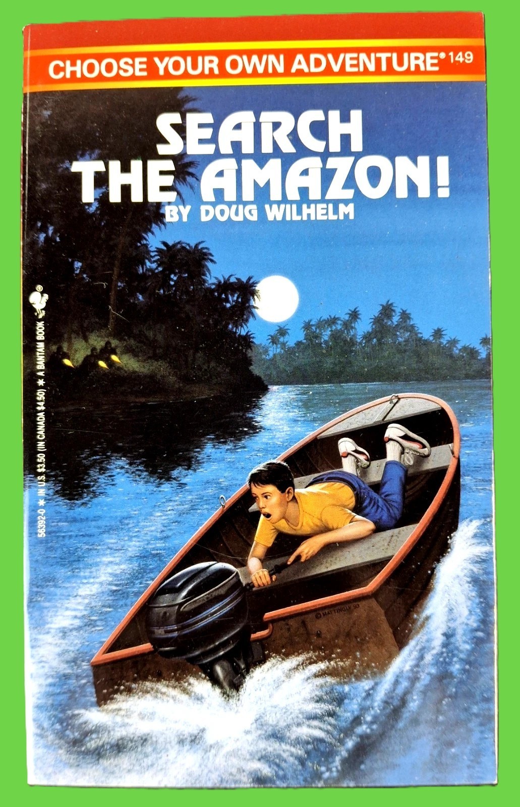 Choose Your Own Adventure #149: Search the Amazon CYOA Doug Wilhelm RARE 1994
