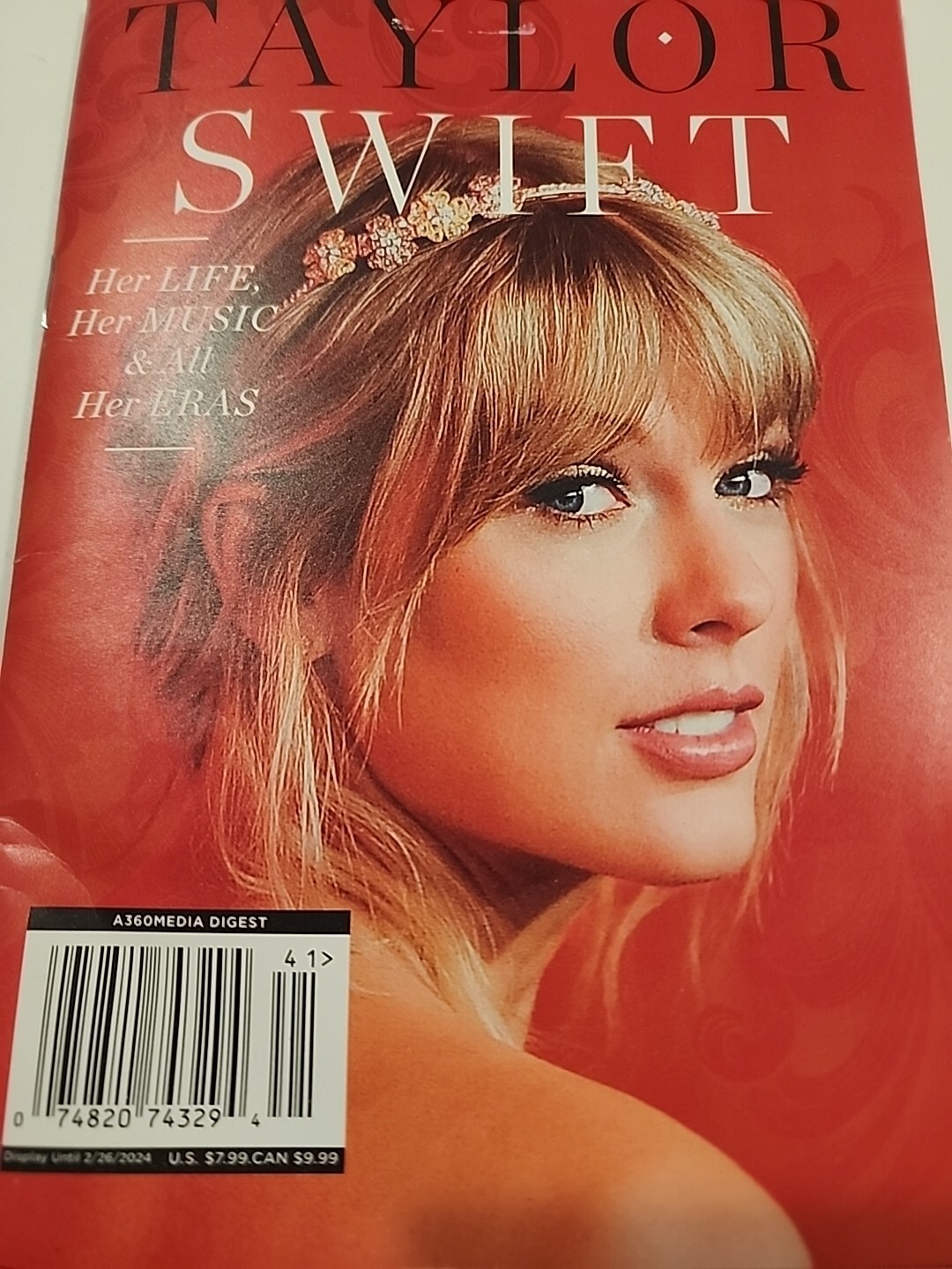 TAYLOR SWIFT HER LIFE Her Music & ALL HER ERAS ~ Mini Mag