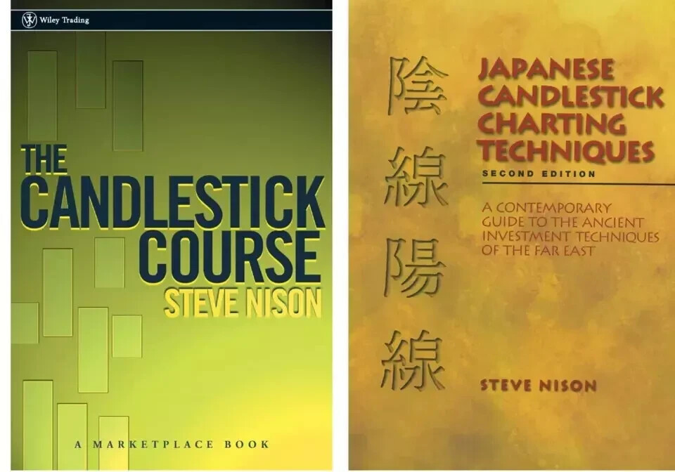 Japanese Candlestick & The CandleStick Course Combo Set By STEVE NISON New Stock
