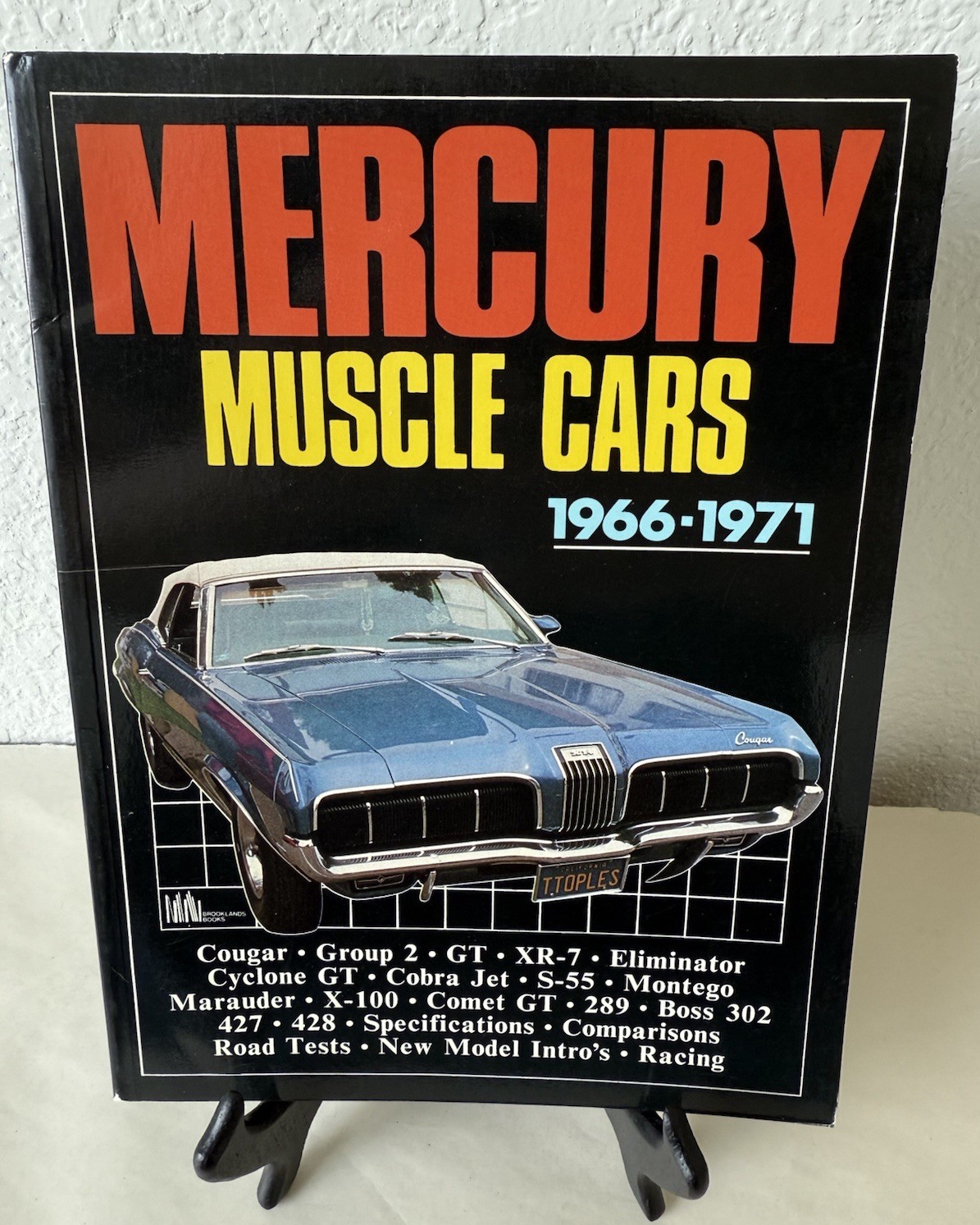 MERCURY MUSCLE CARS (BROOKLANDS Books) By R.M. Clarke