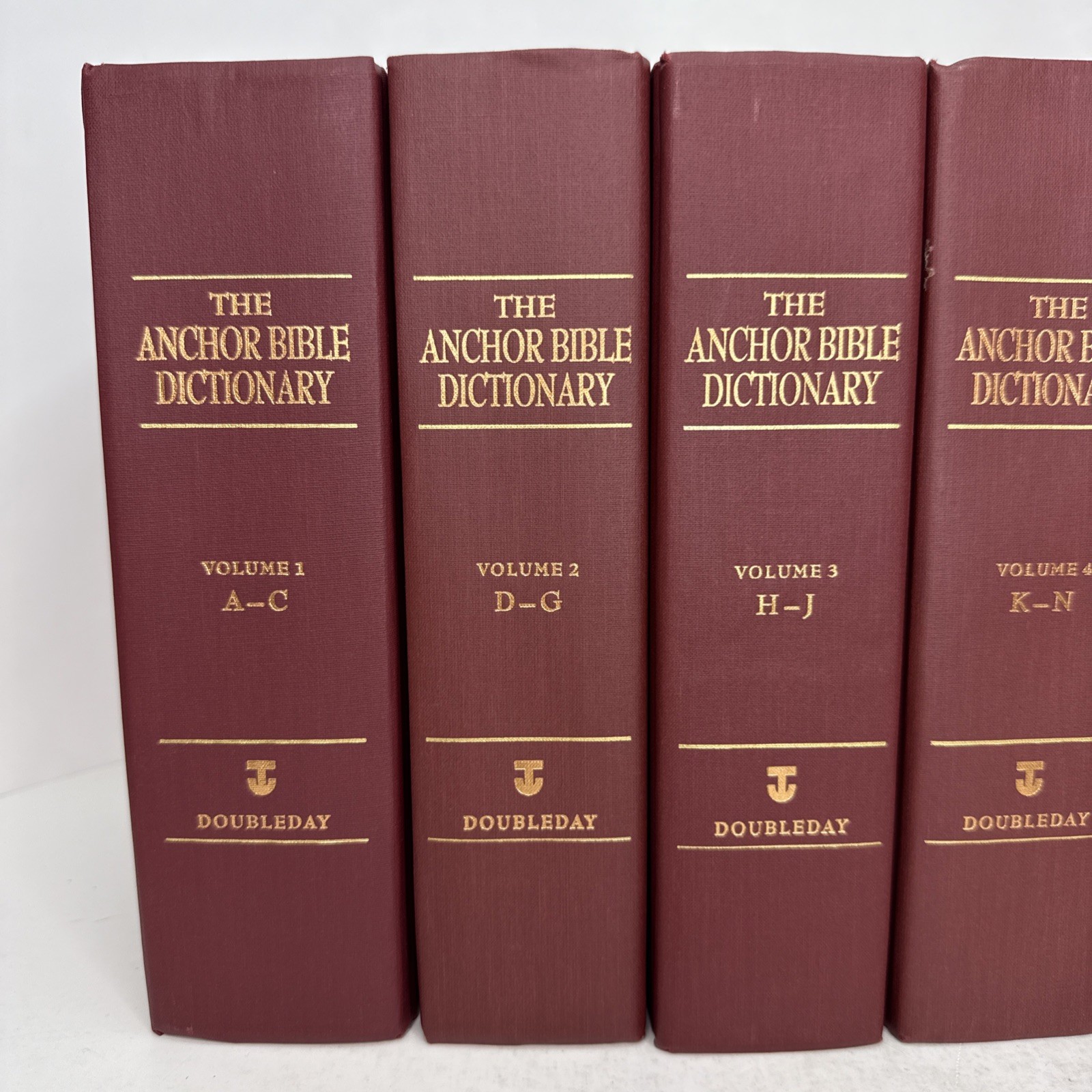 Anchor Bible Dictionary 6 Vol Set First Edition 1992 Doubleday Freedman VGC++