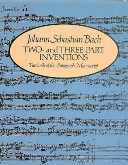 Two and Three-Part Inventions – Paperback, by Johann Sebastian Bach – Acceptable
