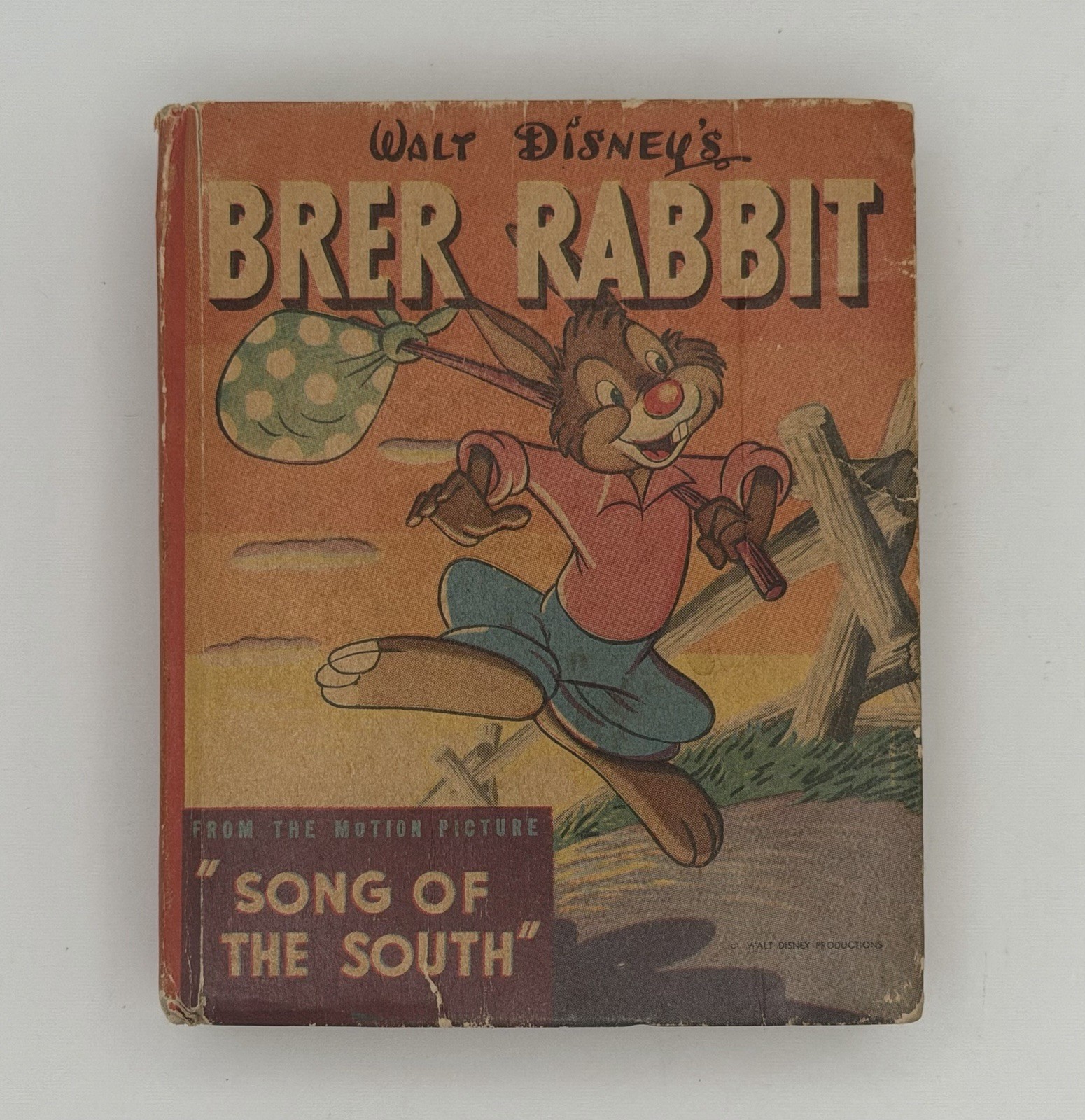 Big Better Little Book Walt Disney’s Brer Rabbit Whitman Publishing Comic 1947
