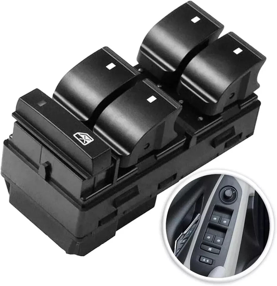 Left Power Master Window Door Switch for Chevy Silverado 1500 2007-2013 GMC