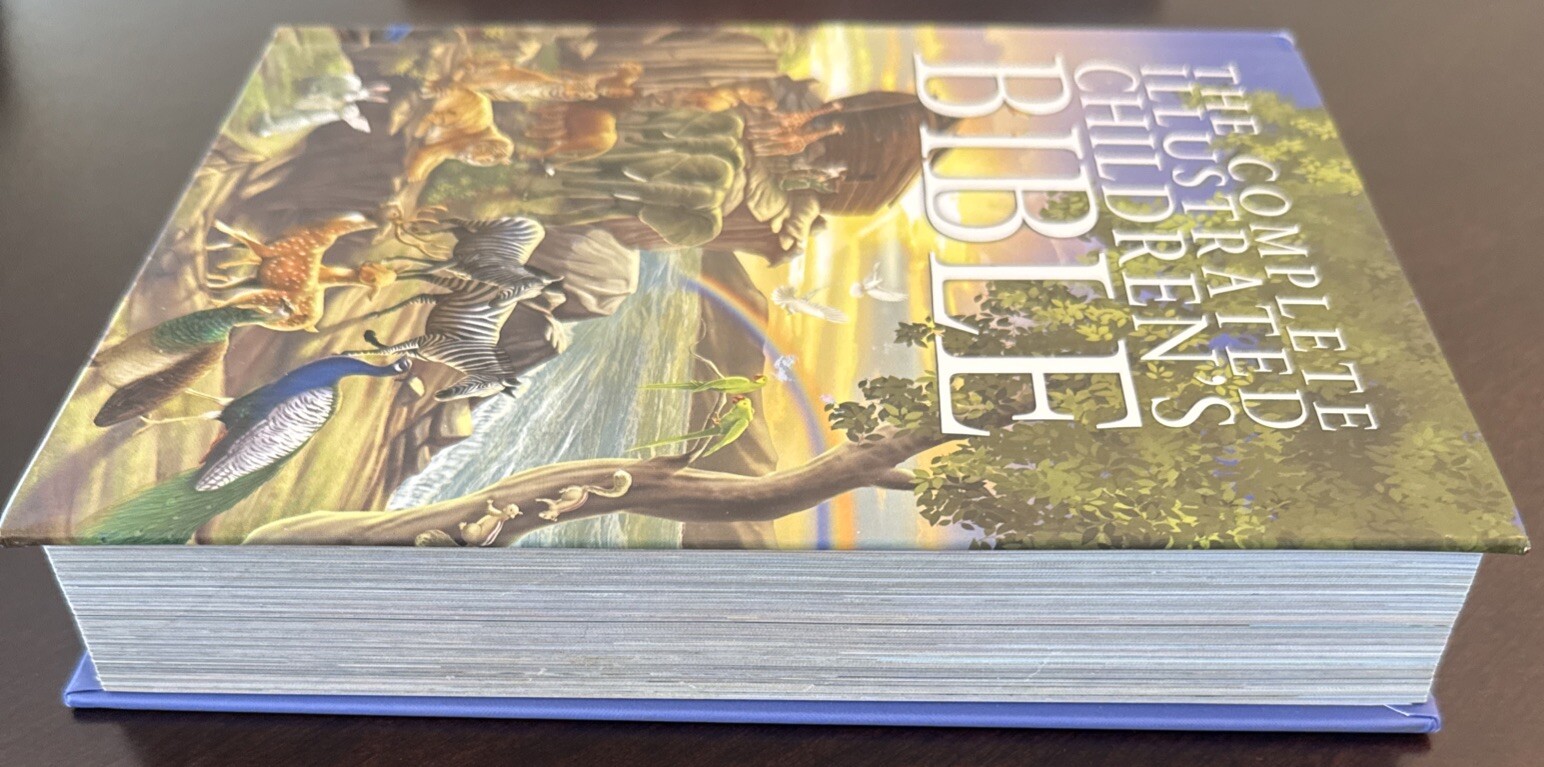 Complete Illustrated Children’s Bible by Janice Emmerson (2014, Picture Book)