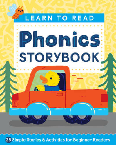 Learn to Read: Phonics Storybook: 25 Simple Stories & Activities for – VERY GOOD