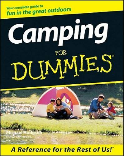 Camping For Dummies – Paperback By Hodgson, Michael – GOOD