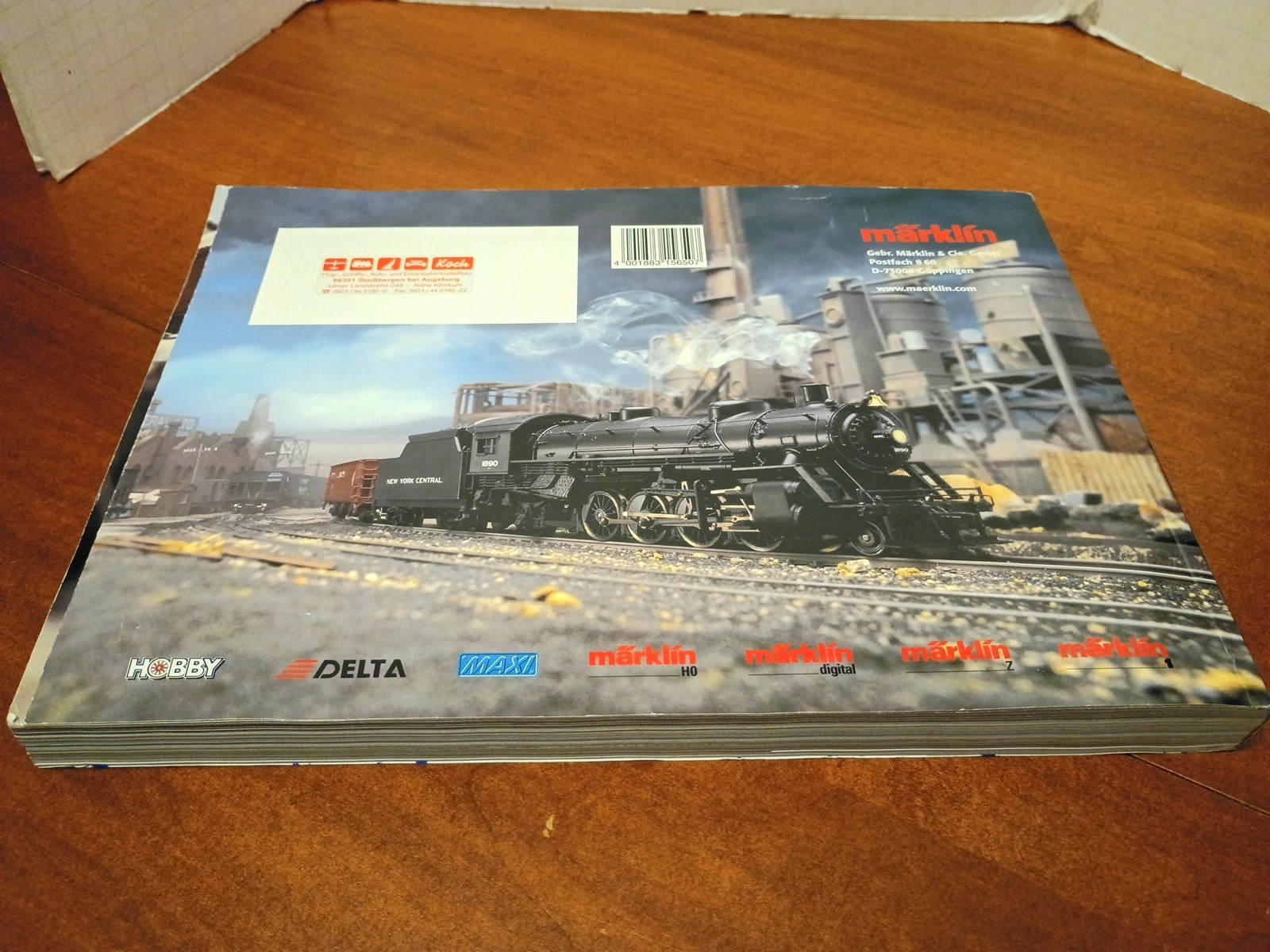 GERMAN MARKLIN MODEL TRAIN PROGRAM 2003/2004 552 PAGE CATALOG