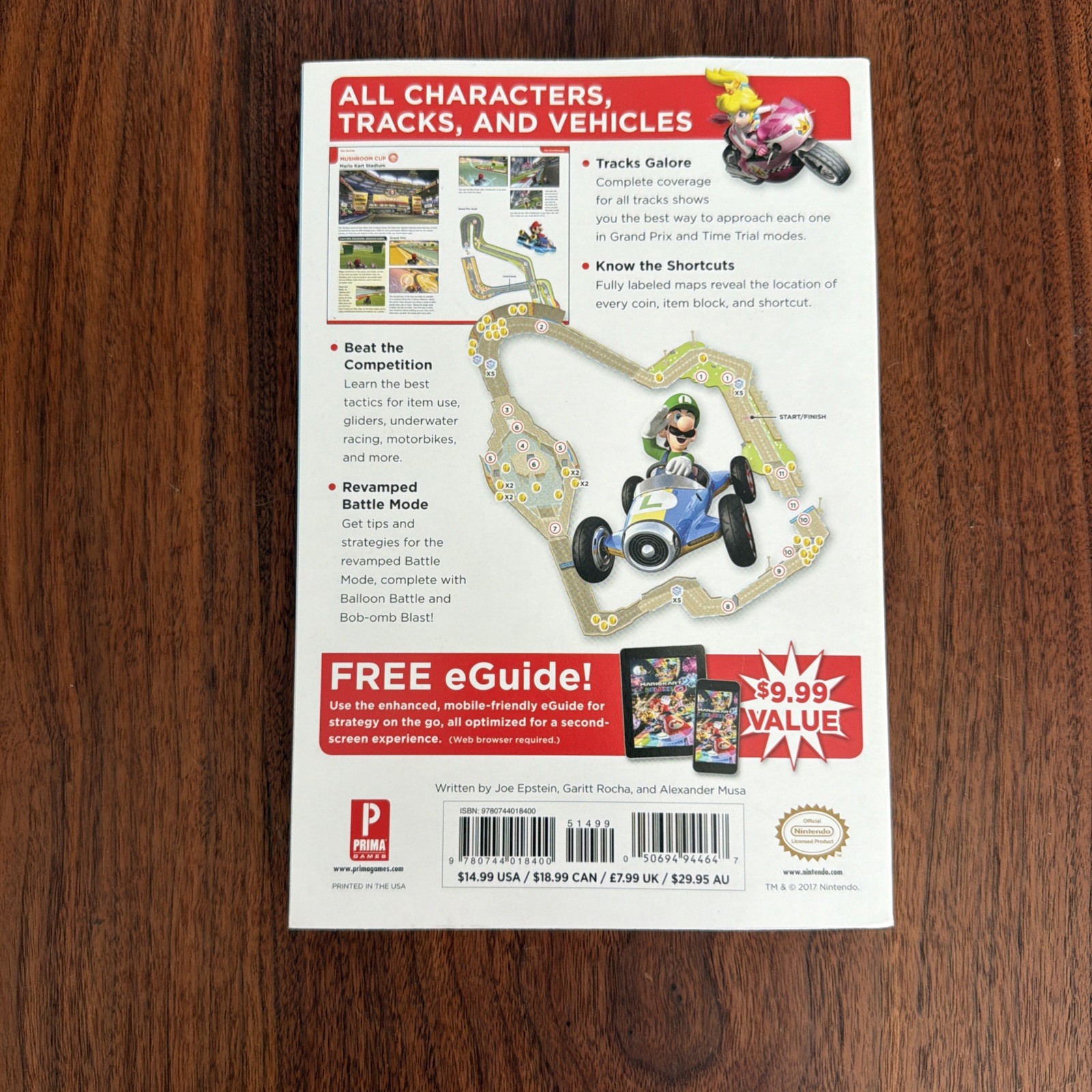 Mario Kart 8 Deluxe : Prima Official Guide by Garitt Rocha and Joseph Epstein…