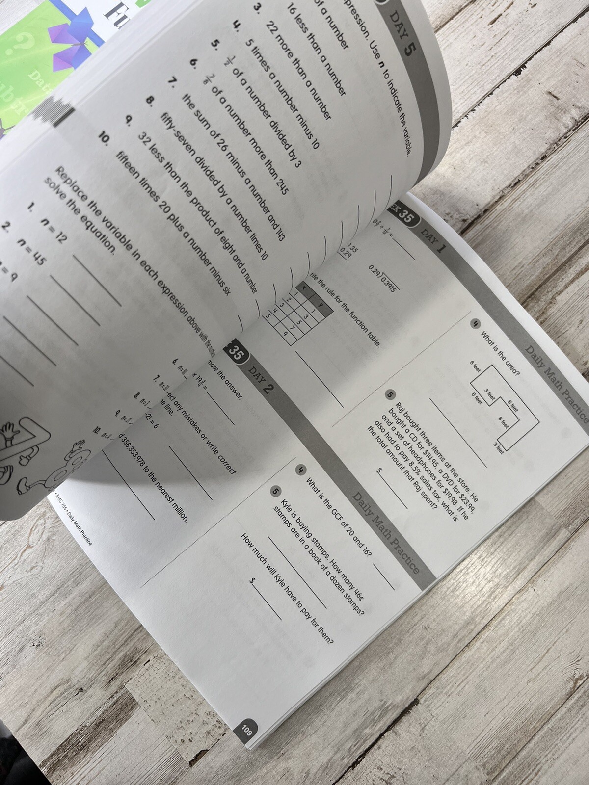 Math Fundamentals And Math Practice Books Grade 6 New