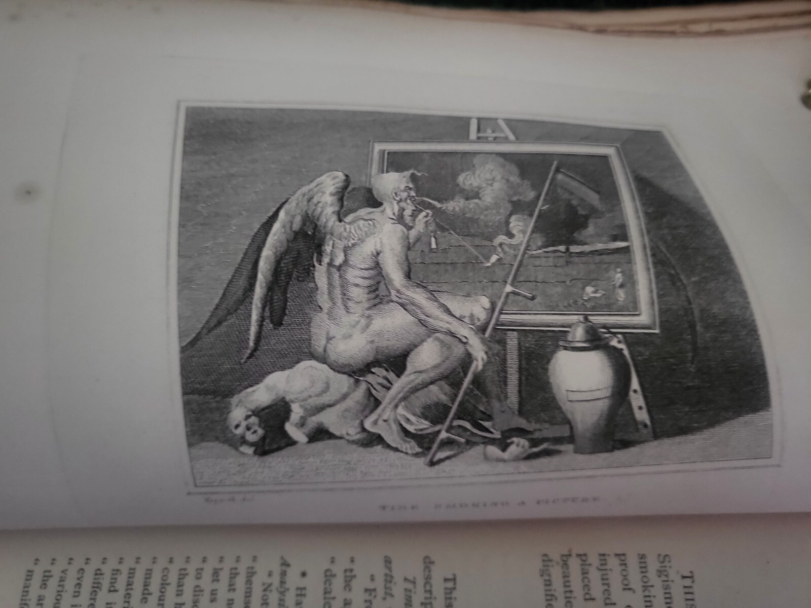 Fine leather binding. HOGARTH ILLUSTRATED. John Ireland 1884