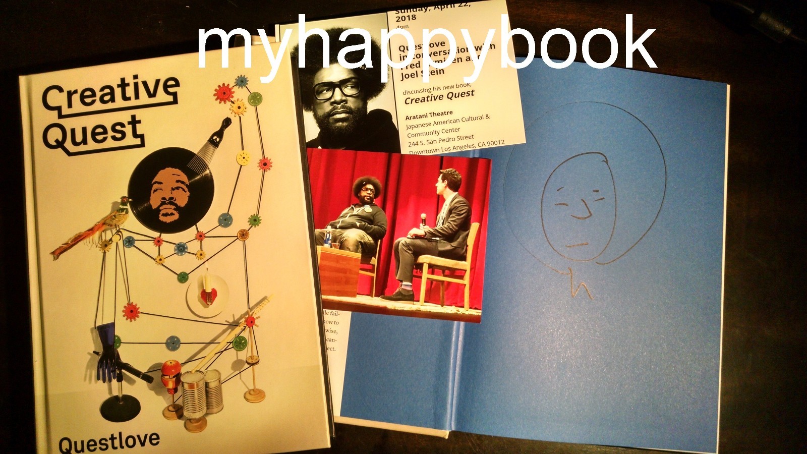 SIGNED Creative Quest by Questlove, autographed, new