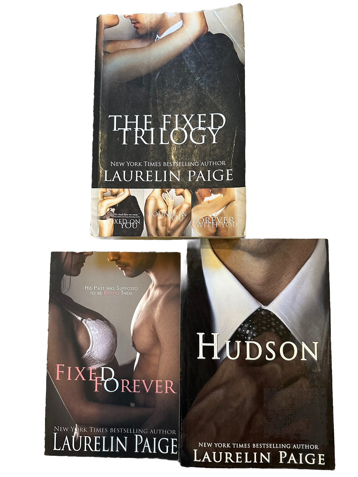 Laurelin Paige Books – The Fixed Trilogy + Fixed Forever + Hudson Paperback