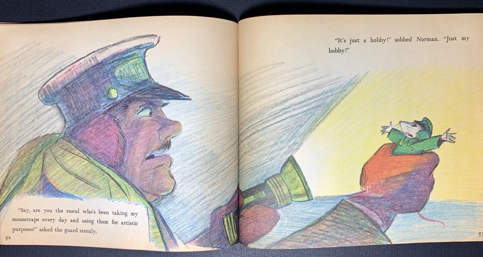 1960s VINTAGE Paperback 1st Edition Children’s Book DON FREEMAN mouse ART illus