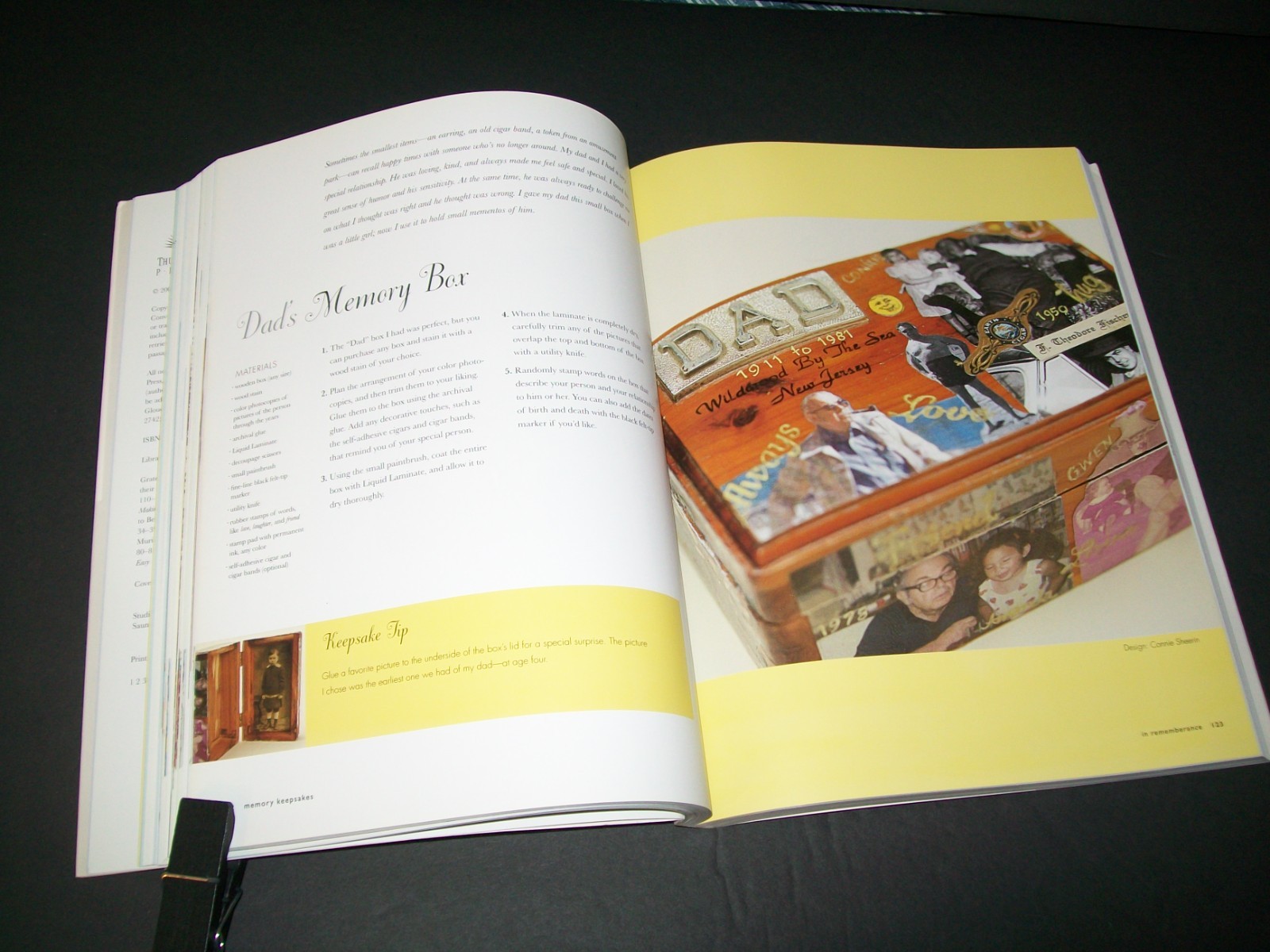 Memory Keepsakes 43 Craft Projects for Creating and Saving Cherished Memories