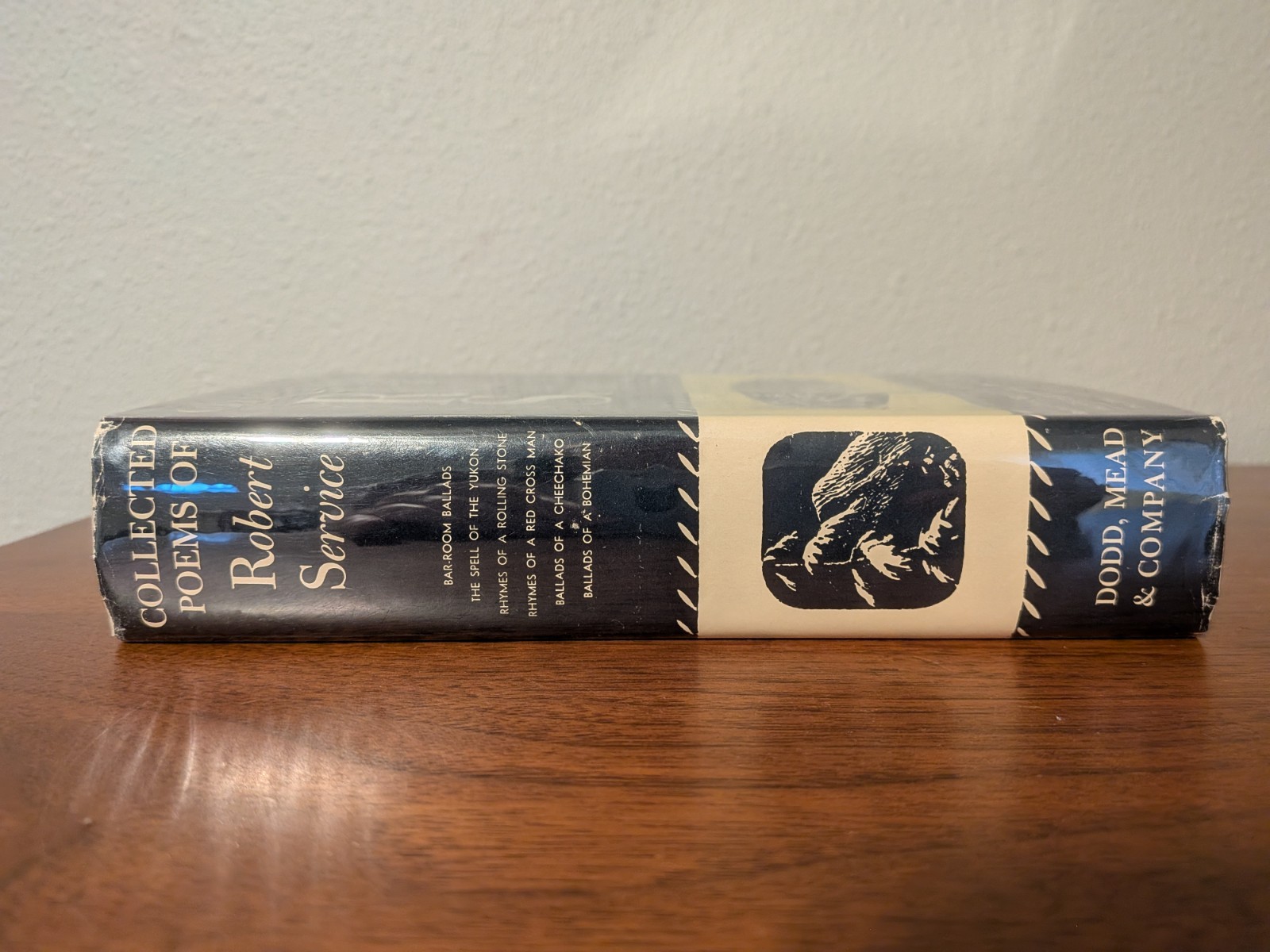 Collected Poems – Robert Service – 1940 HC/DJ – Dodd Mead – Yukon Poetry Classic