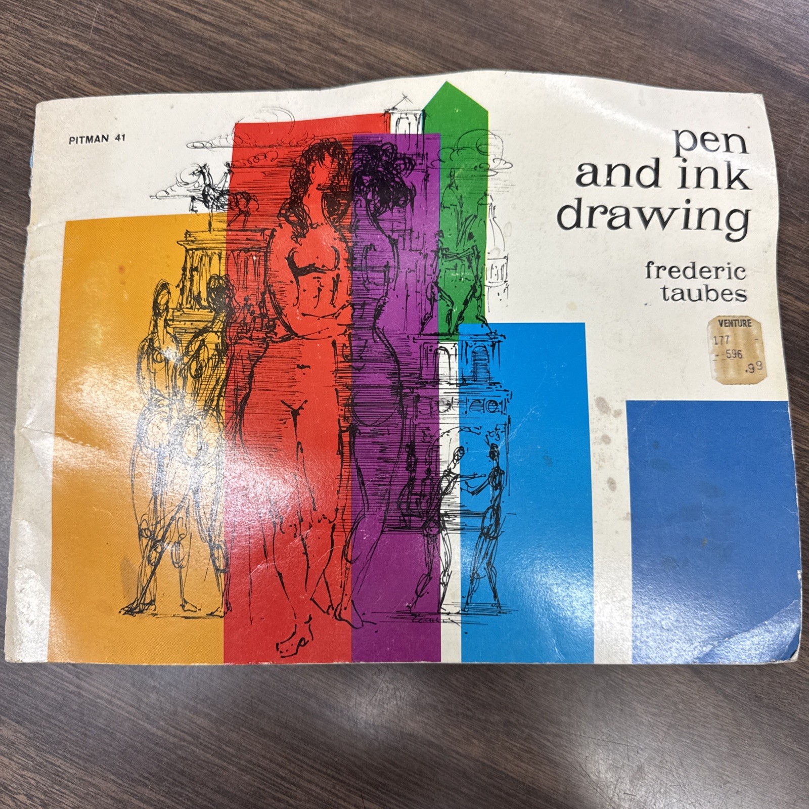 PEN AND INK DRAWING Frederic TAUBES (First Edition 1962) Pitman Publishing 41