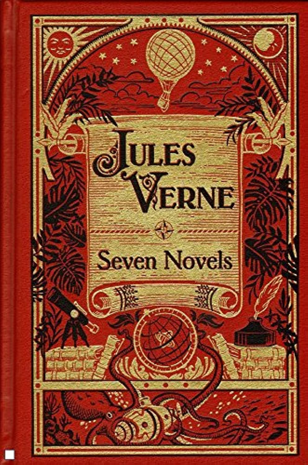 Jules Verne: Seven Novels (Leatherbound Classics) (Leatherbound Classic Coll…