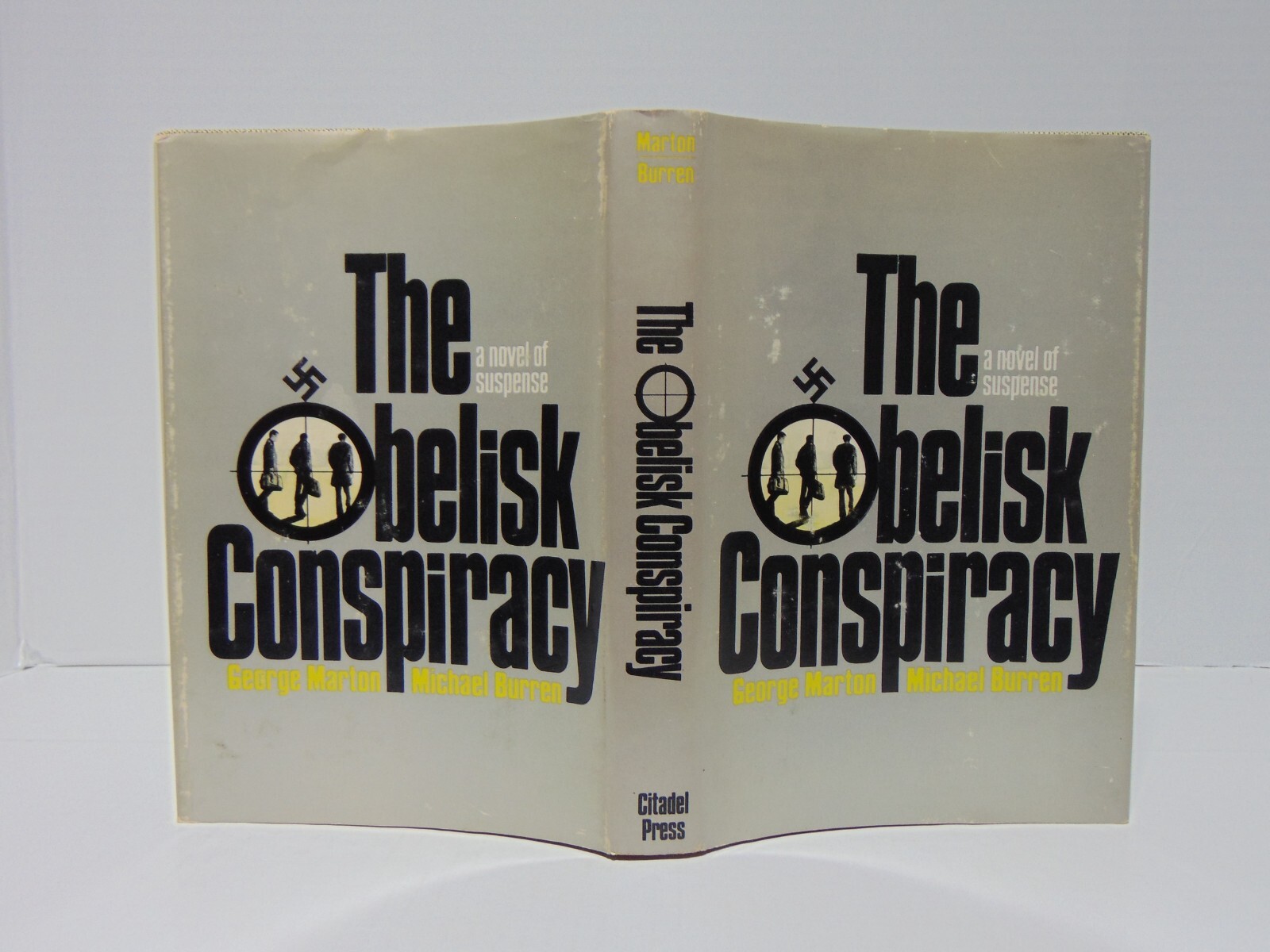 The Obelisk Conspiracy by George Marton & Michael Burren (1976, HC) 1st Am Ed
