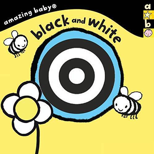 Amazing Baby 0 Mths Black White – Board book – GOOD